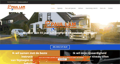 Desktop Screenshot of paullam.nl